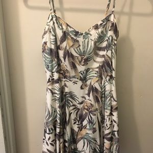 Mini floral dress